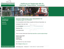 Tablet Screenshot of glasereilange.de